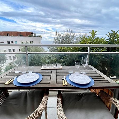 Апартаменты Les Jardins De Monaco Vue Mer Et Piscine Saint-Antoine  Экстерьер фото