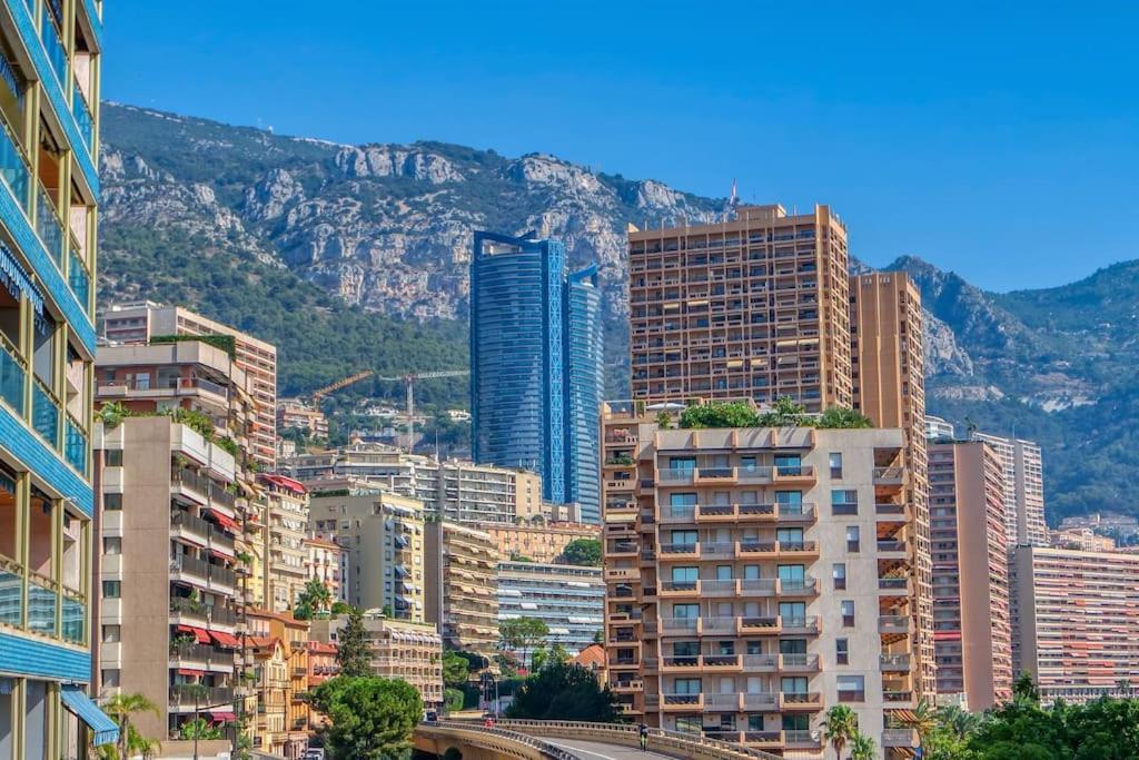 Апартаменты Les Jardins De Monaco Vue Mer Et Piscine Saint-Antoine  Экстерьер фото