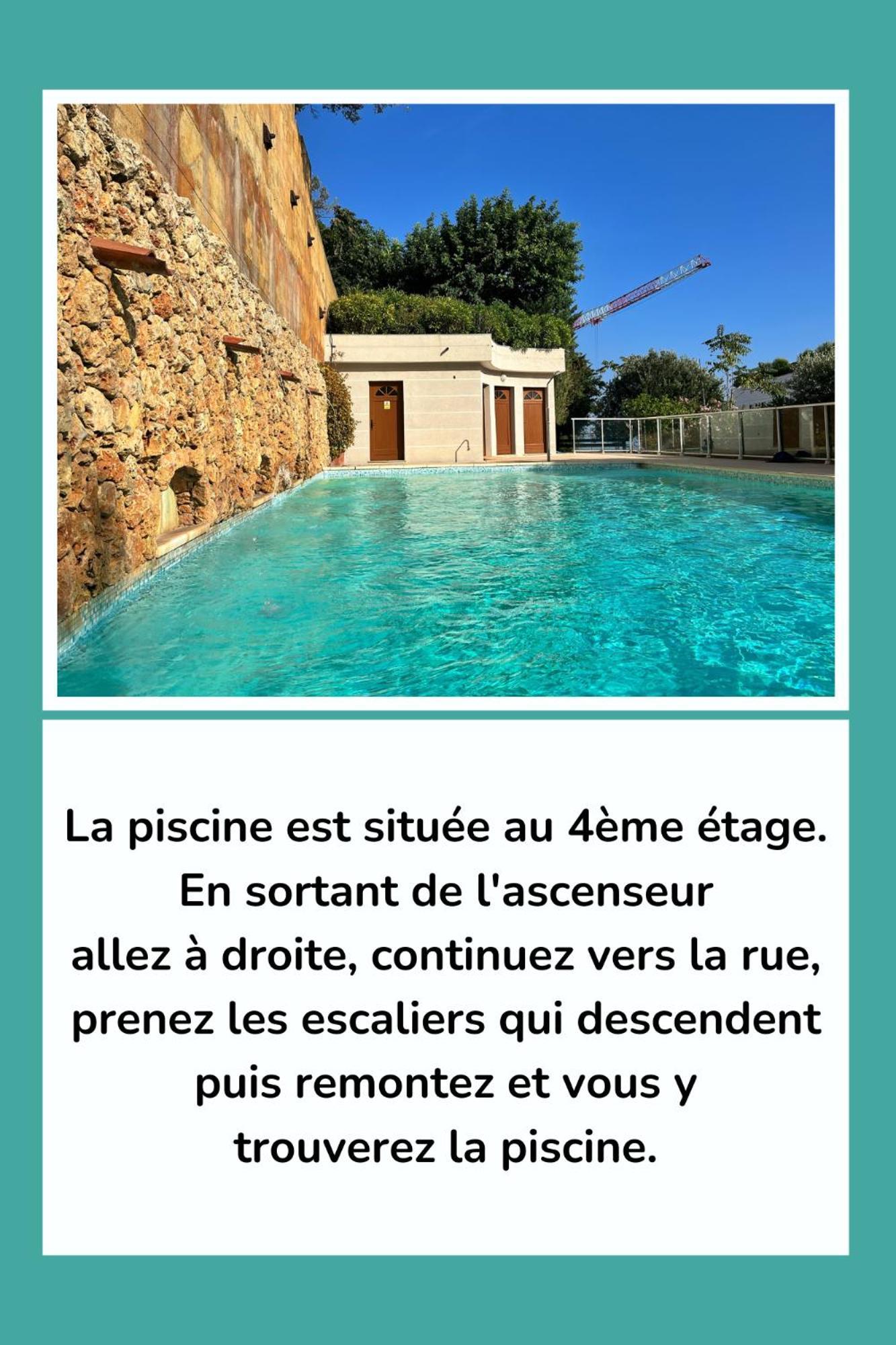 Апартаменты Les Jardins De Monaco Vue Mer Et Piscine Saint-Antoine  Экстерьер фото